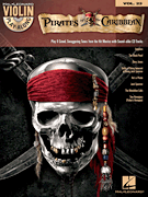 Violin Play Along #23 Pirates of the Caribbean Book with Online Audio Access cover